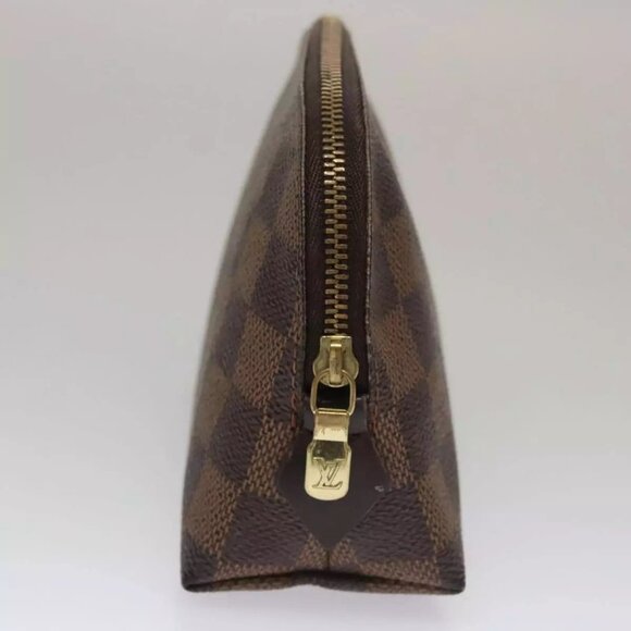 LOUIS VUITTON Damier Ebene Pochette Cosmetic PM Pouch N47516 LV Auth am7399 - Picture 13 of 16